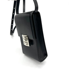 Givenchy Mini 4G Vertical Bag Black with Silver Hardware