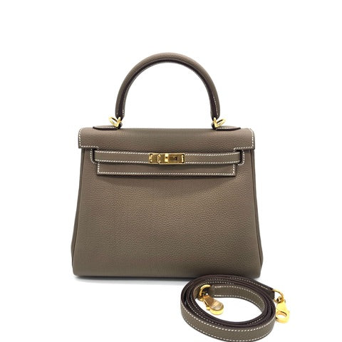 Hermes Epsom Kelly Sellier 25 Etoupe