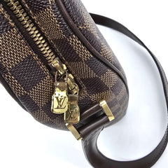 Louis Vuitton Ipanema GM Damier Ebene Shoulder Bag