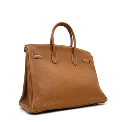 Hermes Togo Birkin 35 Gold