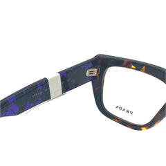 PRADA VPR A03 14O-1O1 50-18 140 Havana & Purple Tortoise Eyeglasses Frames