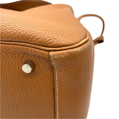 HERMES Taurillon Clemence Lindy 34 Gold