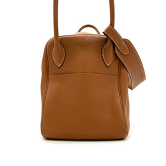 HERMES Taurillon Clemence Lindy 34 Gold