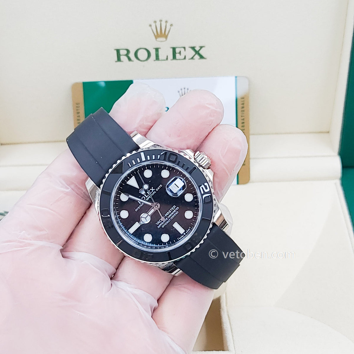Rolex Yacht-Master 42 White Gold Men's Watch 226659-0002