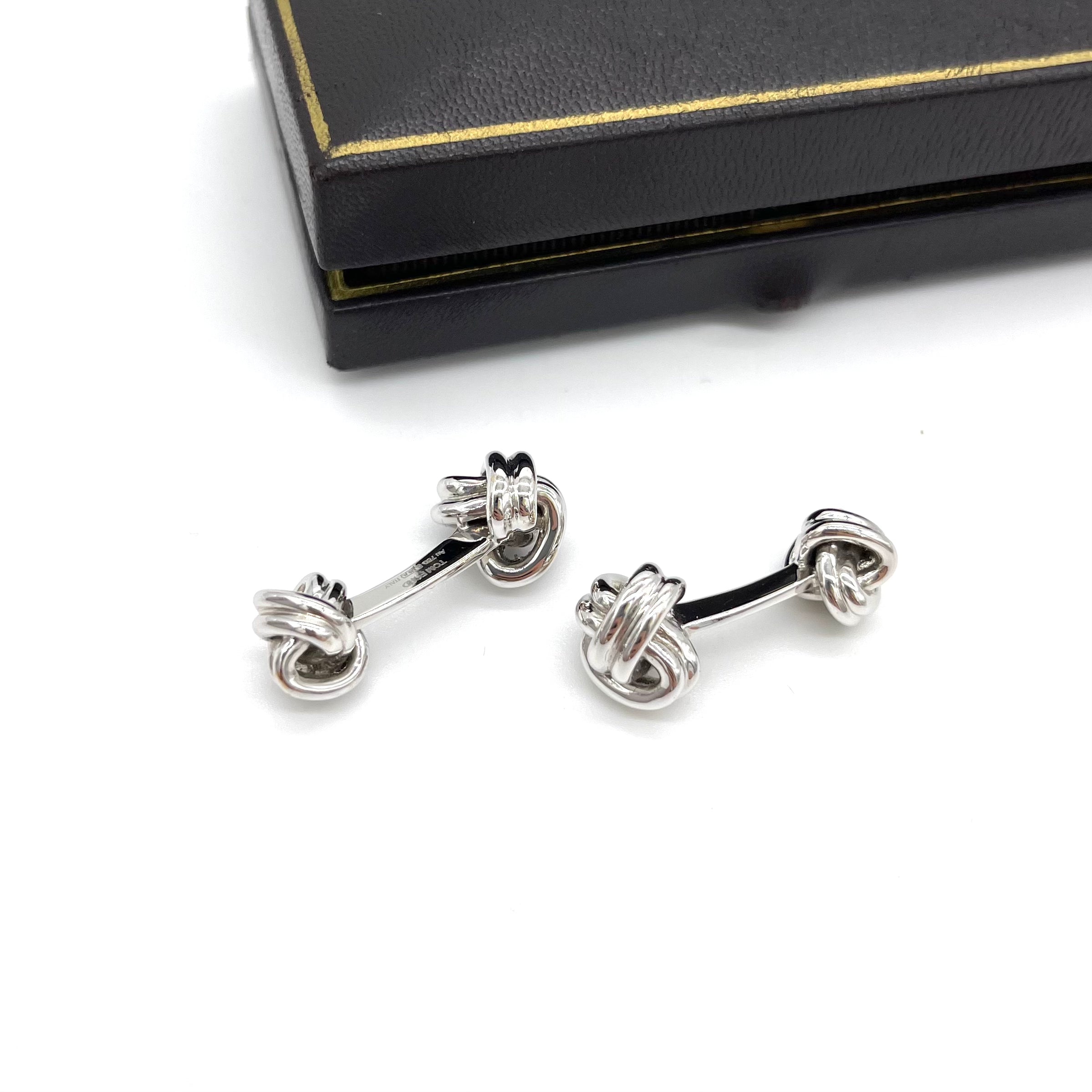 TOMFORD 18K WHITE GOLD CUFFLINKS – vetoben.com TOMFORD 18K WHITE GOLD CUFFLINKS – vetoben.com