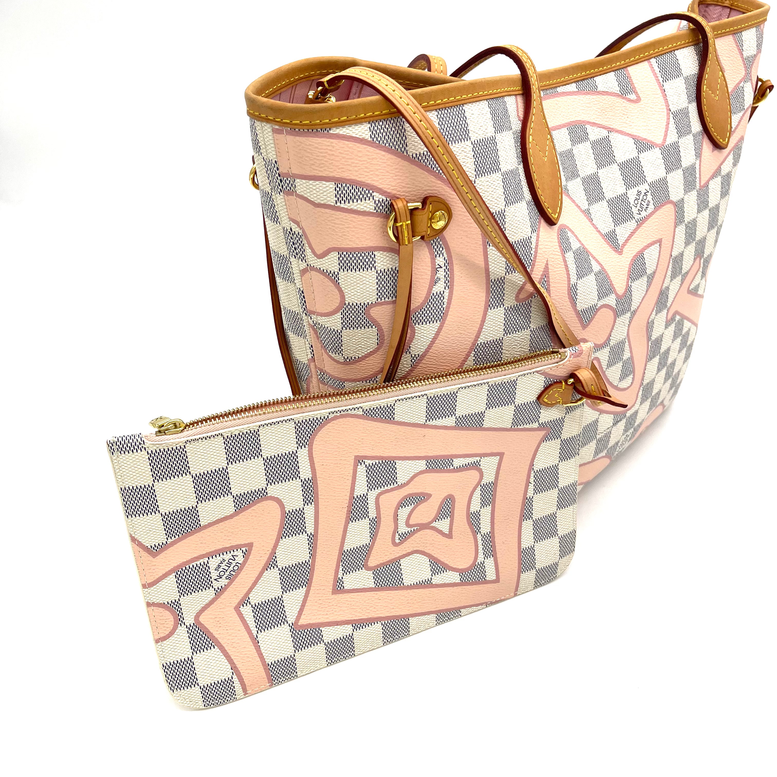 Louis Vuitton Neverfull Tote Limited Edition Damier Tahitienne MM –