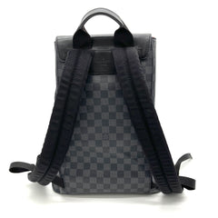 Louis Vuitton Damier Graphite Utility Backpack Red 1040641