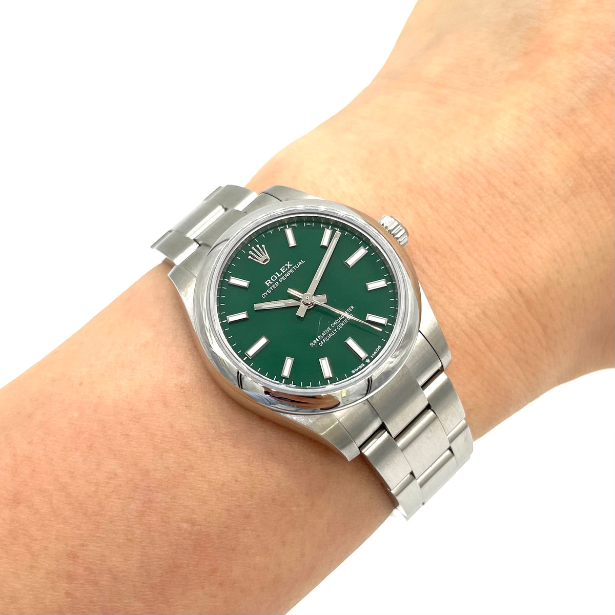 Rolex Oyster Perpetual 31 277200 Green Dial