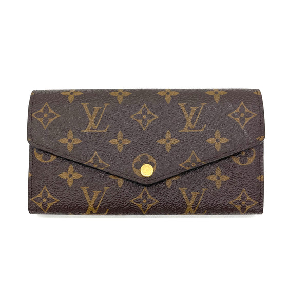 Cloth wallet Louis Vuitton Brown in Cloth - 19798999