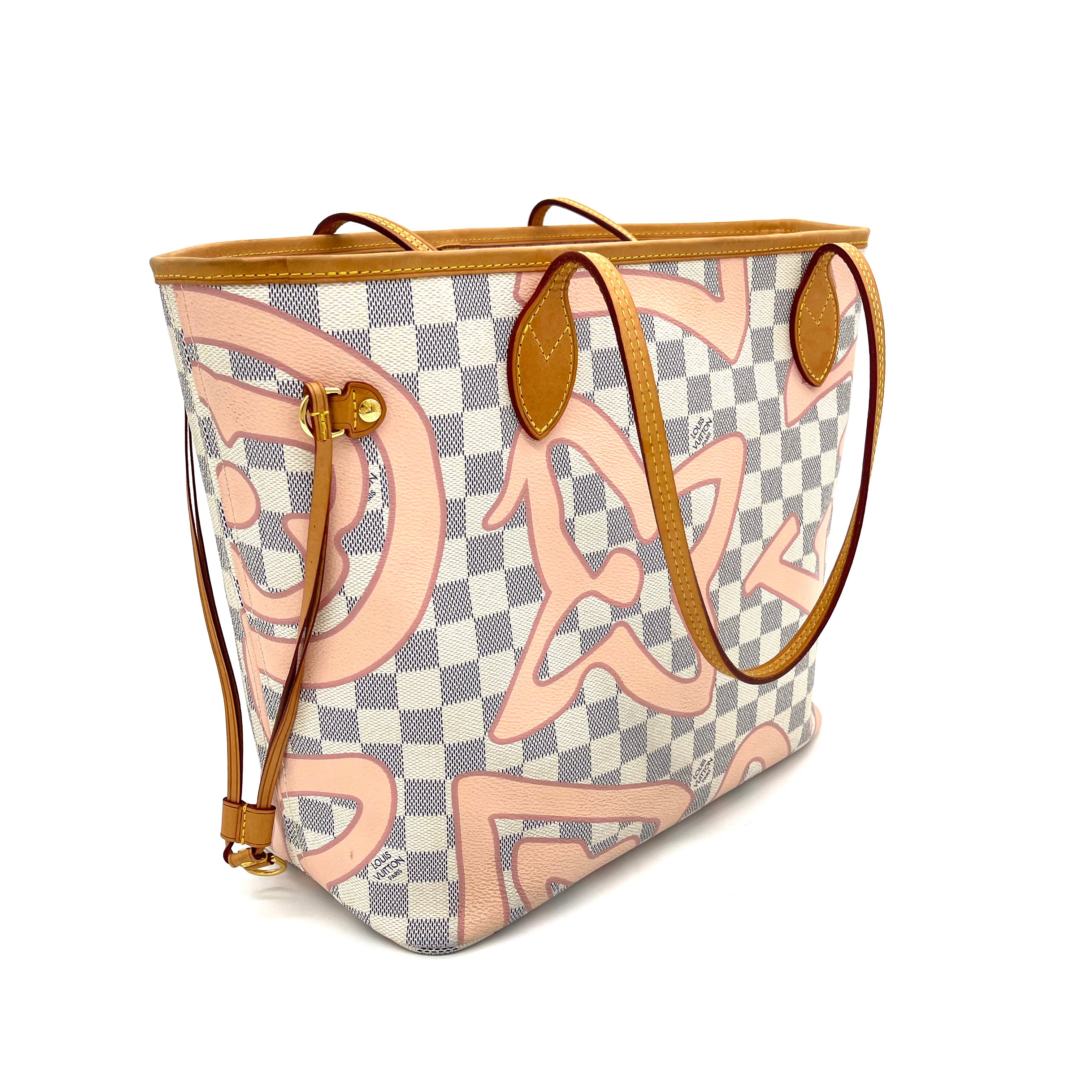 Louis Vuitton Tahitienne Neverfull MM Damier Azur