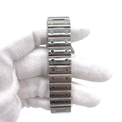CARTIER Stainless Steel 29mm Santos de Cartier Galbee Quartz Watch