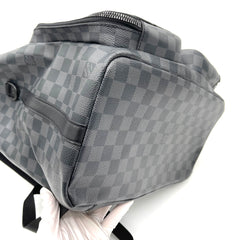 Louis Vuitton LV Unisex Utility Backpack Damier Graphite Coated Canvas  Cowhide Leather - LULUX