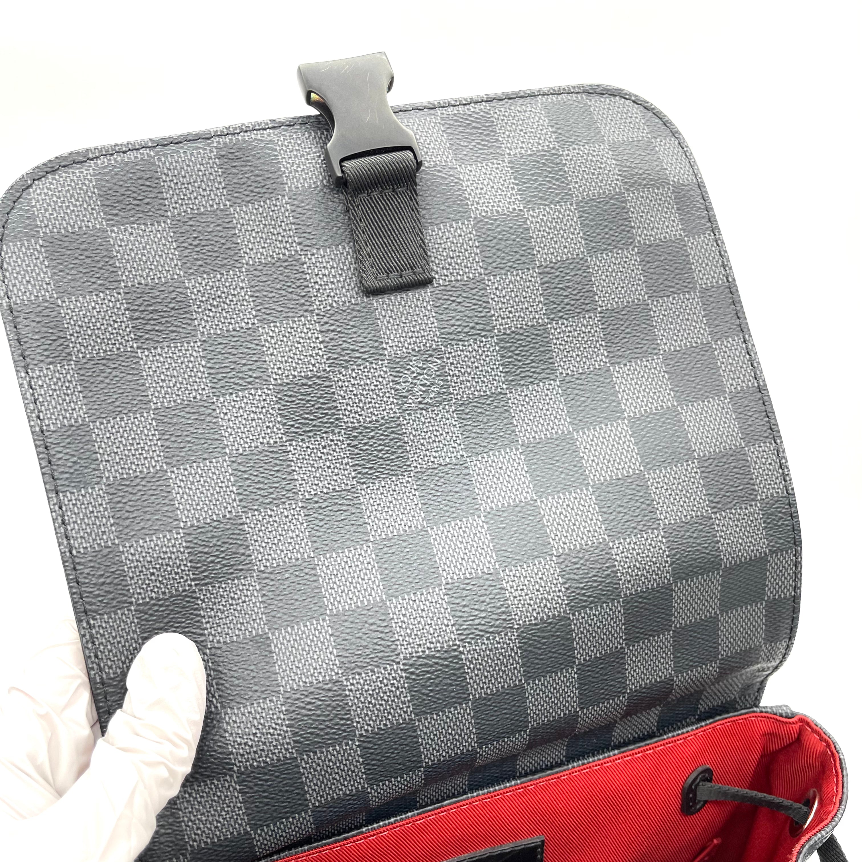 Louis Vuitton, Bags, Louis Vuitton Graphite Canvas Backpack