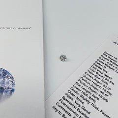 Guaranteed Authentic GIA Loose Diamond 1.02 Carat Natural Diamond 1.02/G/SI1 with GIA Certification