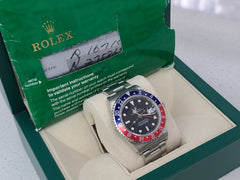 ROLEX GMT-MASTER PEPSI 16710A30B