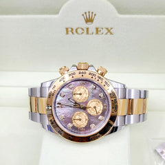 ROLEX Cosmograph Daytona 116503 Diamond Dial MOP Two-Tone