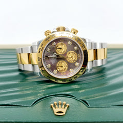 ROLEX Cosmograph Daytona 116503 Diamond Dial MOP Two-Tone