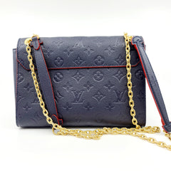 2022 Year LOUIS VUITTON Empreinte Vavin PM Marine Rouge