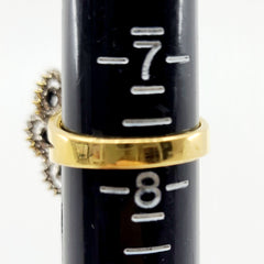 Disposal of this ring as a dumping sale (18k gold, Natural diamonds, black spinel stone) Cost of production Over $3,000.00