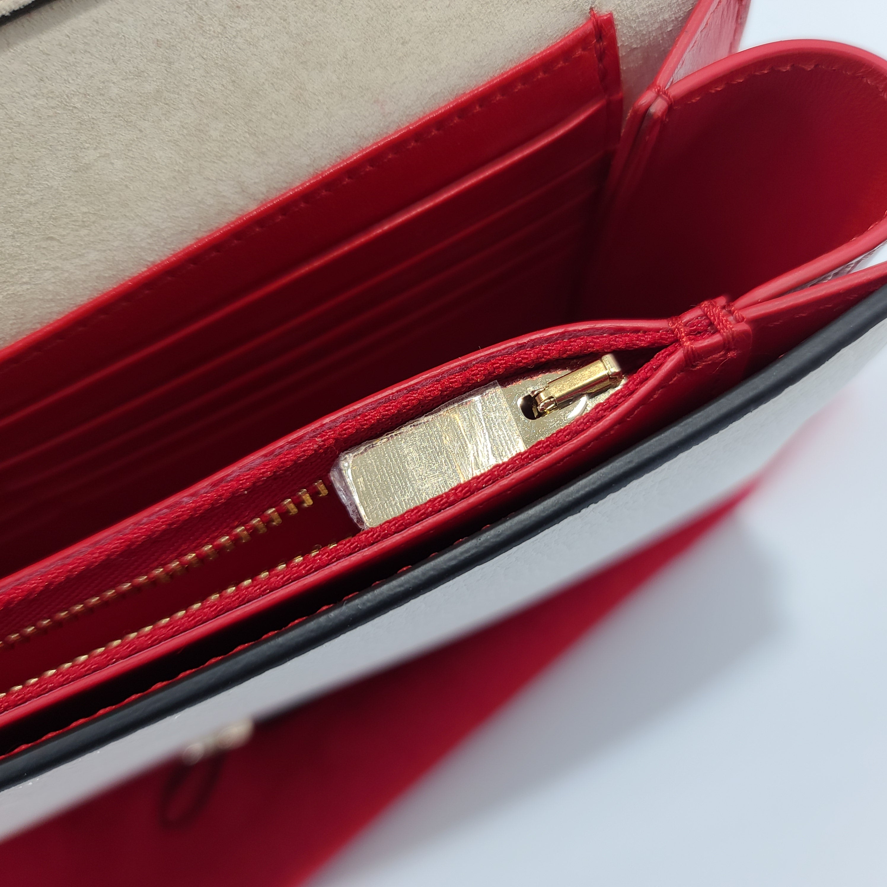 Christian Louboutin Paloma Fold-Over Clutch Bag