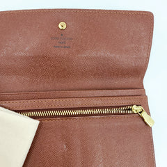 LOUIS VUITTON 모노그램 포르트 트레소 에투이 파피어스 지갑 Est. 소매: $550 + 세금
