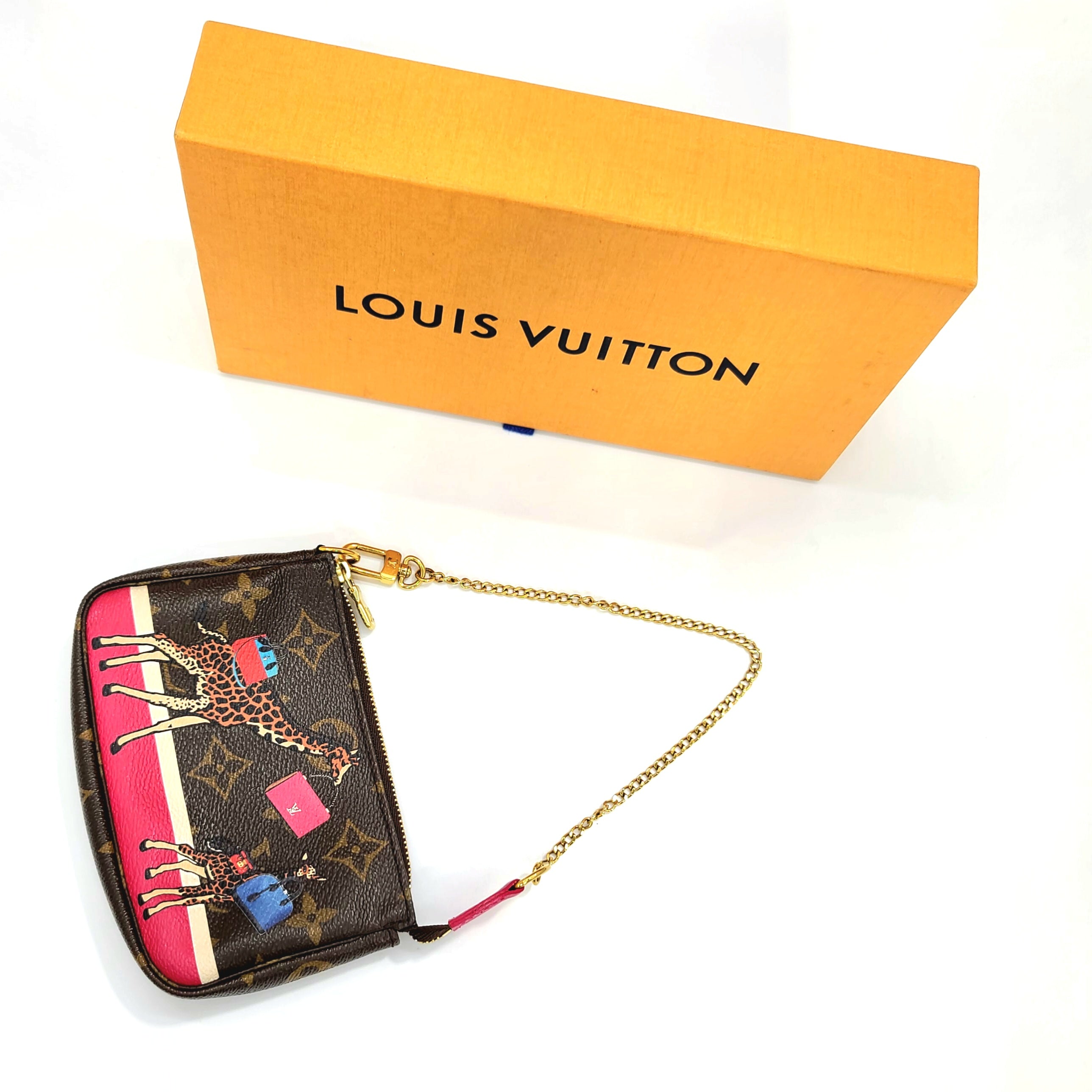 Louis Vuitton Limited Edition Christmas Animation Mini Pochette Accessories