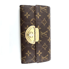 진품확인 필요/판매금지 Louis Vuitton Long Etoile Monogram Portefeuille Sarah Zipped M66556 Wallet