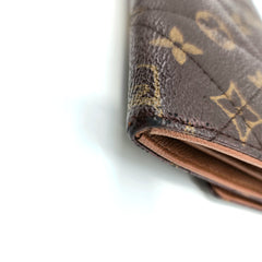 진품확인 필요/판매금지 Louis Vuitton Long Etoile Monogram Portefeuille Sarah Zipped M66556 Wallet