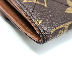 진품확인 필요/판매금지 Louis Vuitton Long Etoile Monogram Portefeuille Sarah Zipped M66556 Wallet