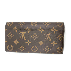진품확인 필요/판매금지 Louis Vuitton Long Etoile Monogram Portefeuille Sarah Zipped M66556 Wallet