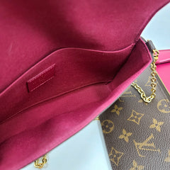 진품확인 필요/판매금지 Louis Vuitton Long Etoile Monogram Portefeuille Sarah Zipped M66556 Wallet