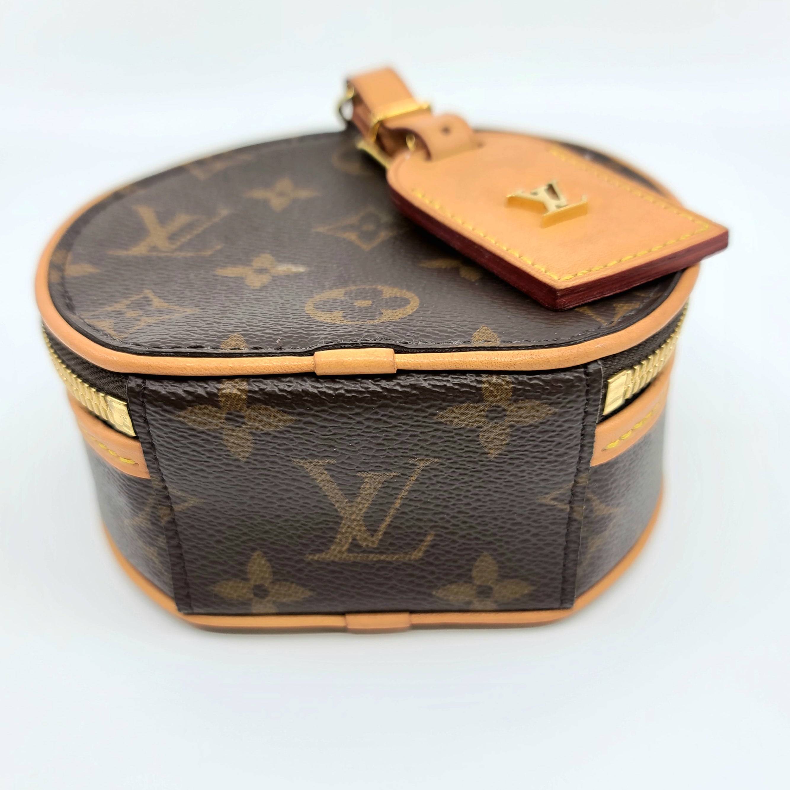 Louis Vuitton Mini Boite Chapeau Bag Monogram Canvas Brown