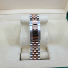 구매 날짜 2022년 5월 10일 롤렉스 Datejust 41 Wimbledon 다이얼 Everose Gold Two Tone Jubilee 팔찌 126331