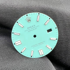 롤렉스 오이스터 퍼페츄얼 데이트 저스트 티파니 블루 다이얼 날짜 포함 Ref 16200 36mm