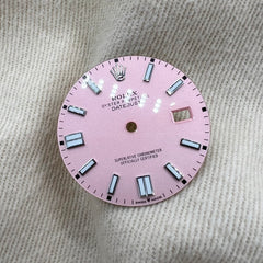 Rolex Oyster Perpetual Date Just Pink Tone Dial With Date 36mm