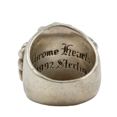 Chrome Hearts Keeper Ring Silver