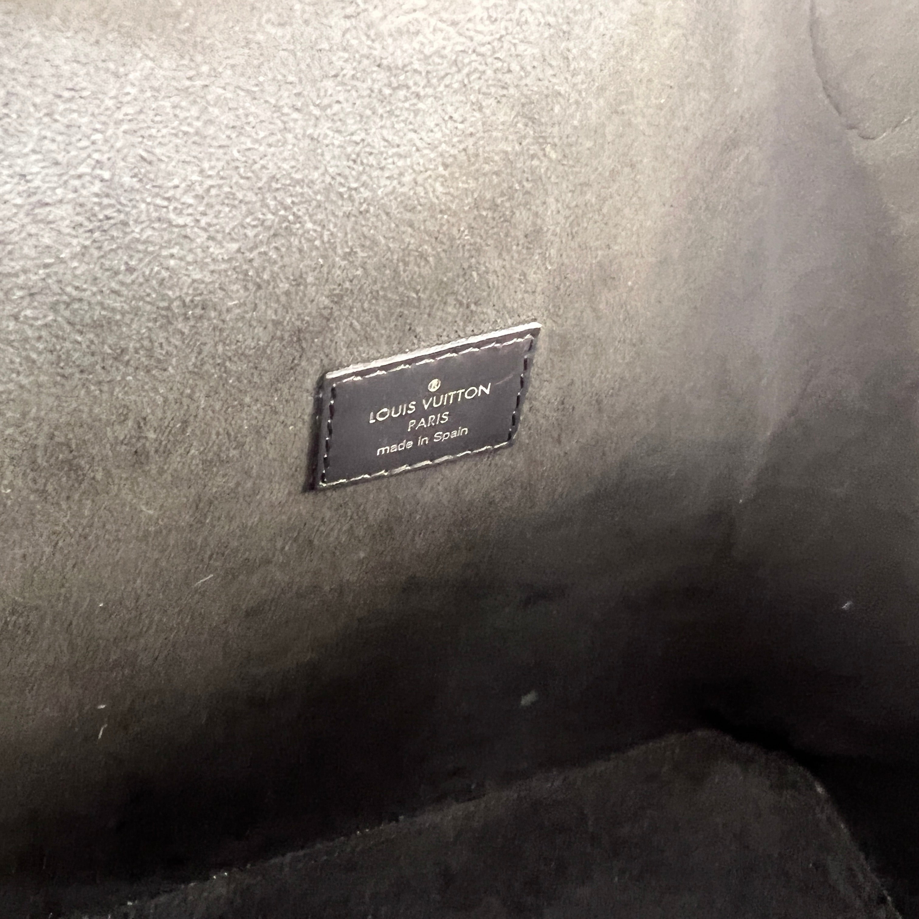 Louis Vuitton Neverfull MM Epi Denim Blue Leather ref.101998 - Joli Closet