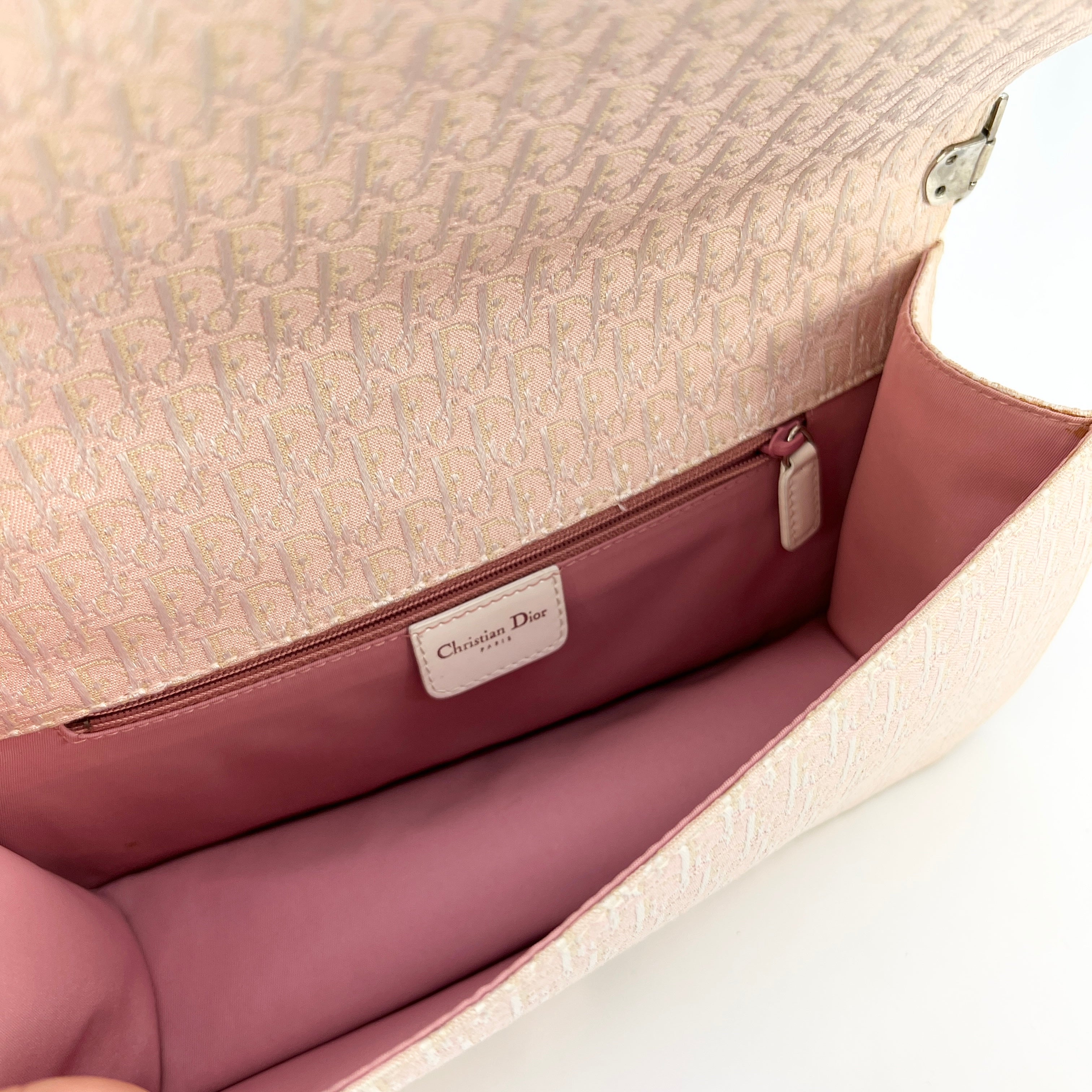 Dior, Bags, Authentic Christian Dior Diorissimo Mini Saddle Shoulder Bag