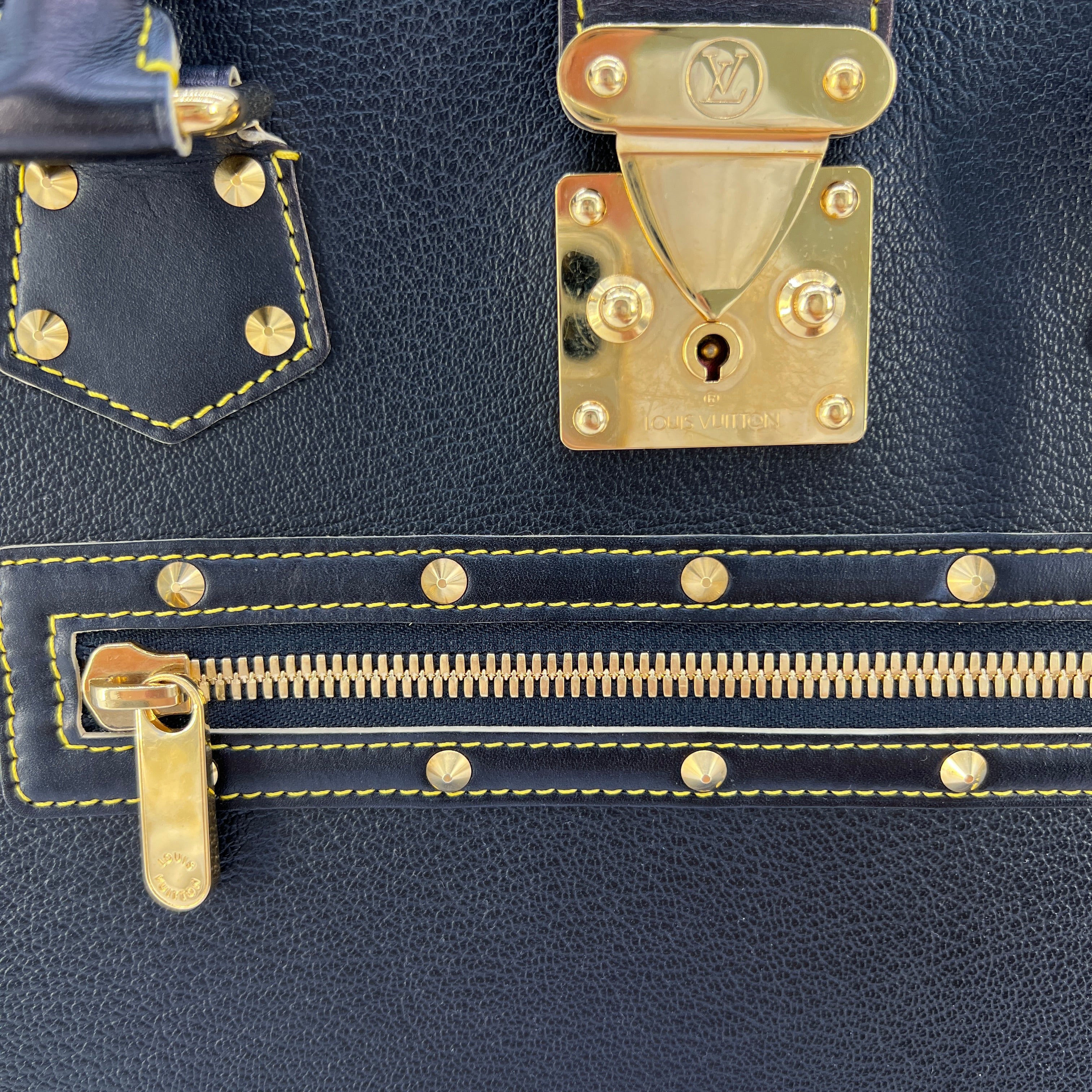 Louis Vuitton Suhali Le Fabuleux Leather Satchel Bag