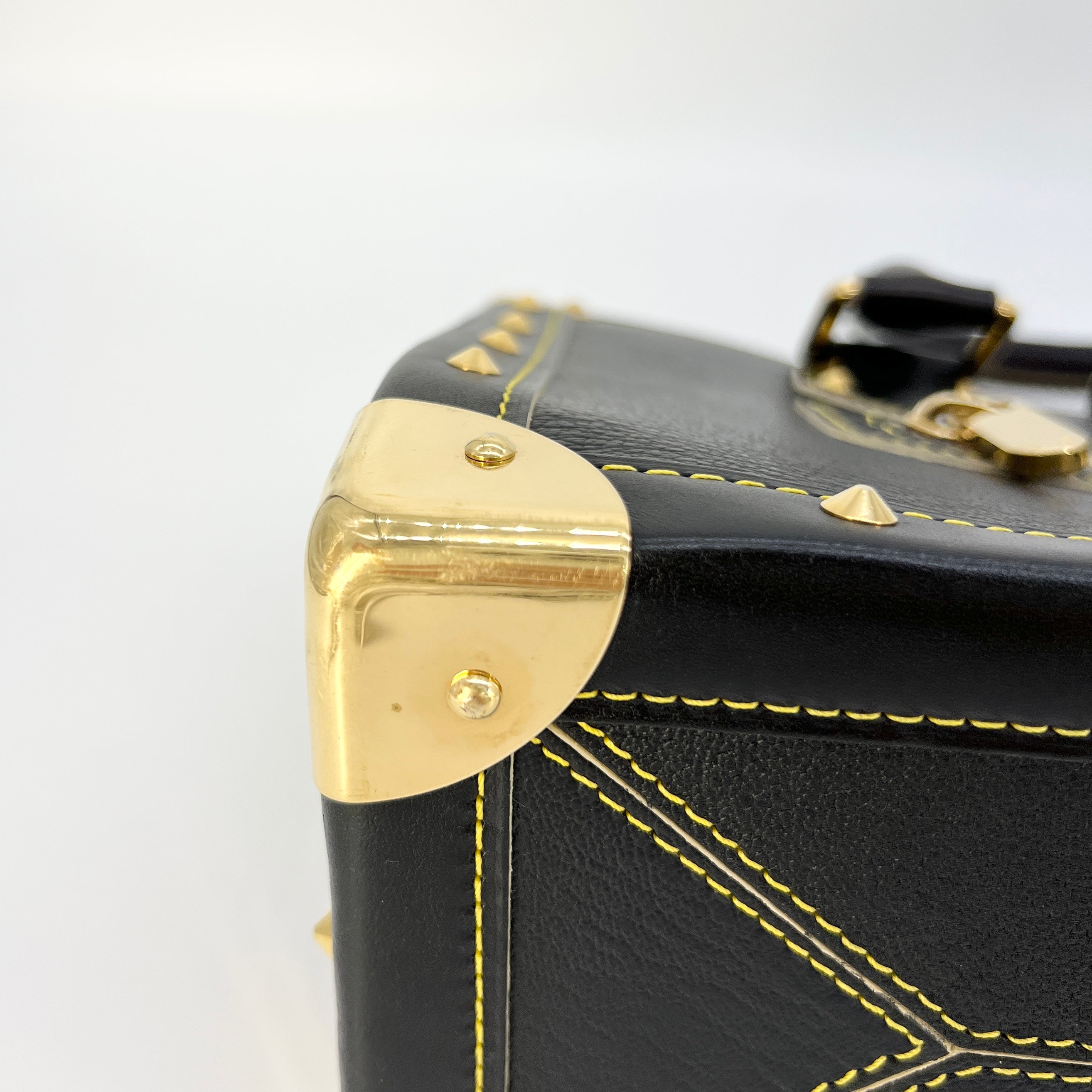 Louis Vuitton Black Suhali Leather Le Fabuleux at Jill's Consignment