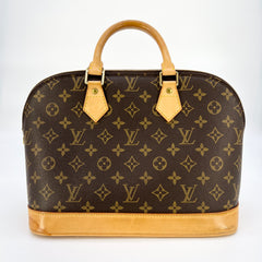 Louis Vuitton Alma Handbag Monogram Canvas MM [Guaranteed Authentic] –