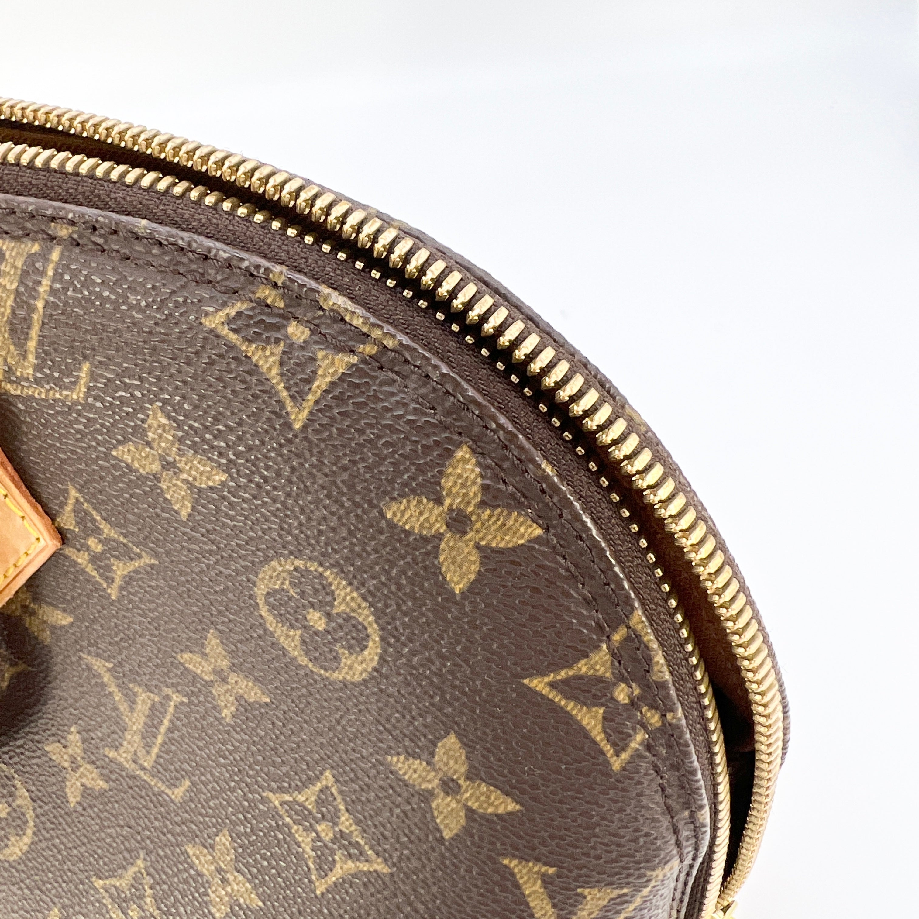 Louis Vuitton Alma Handbag Monogram Canvas MM [Guaranteed Authentic]