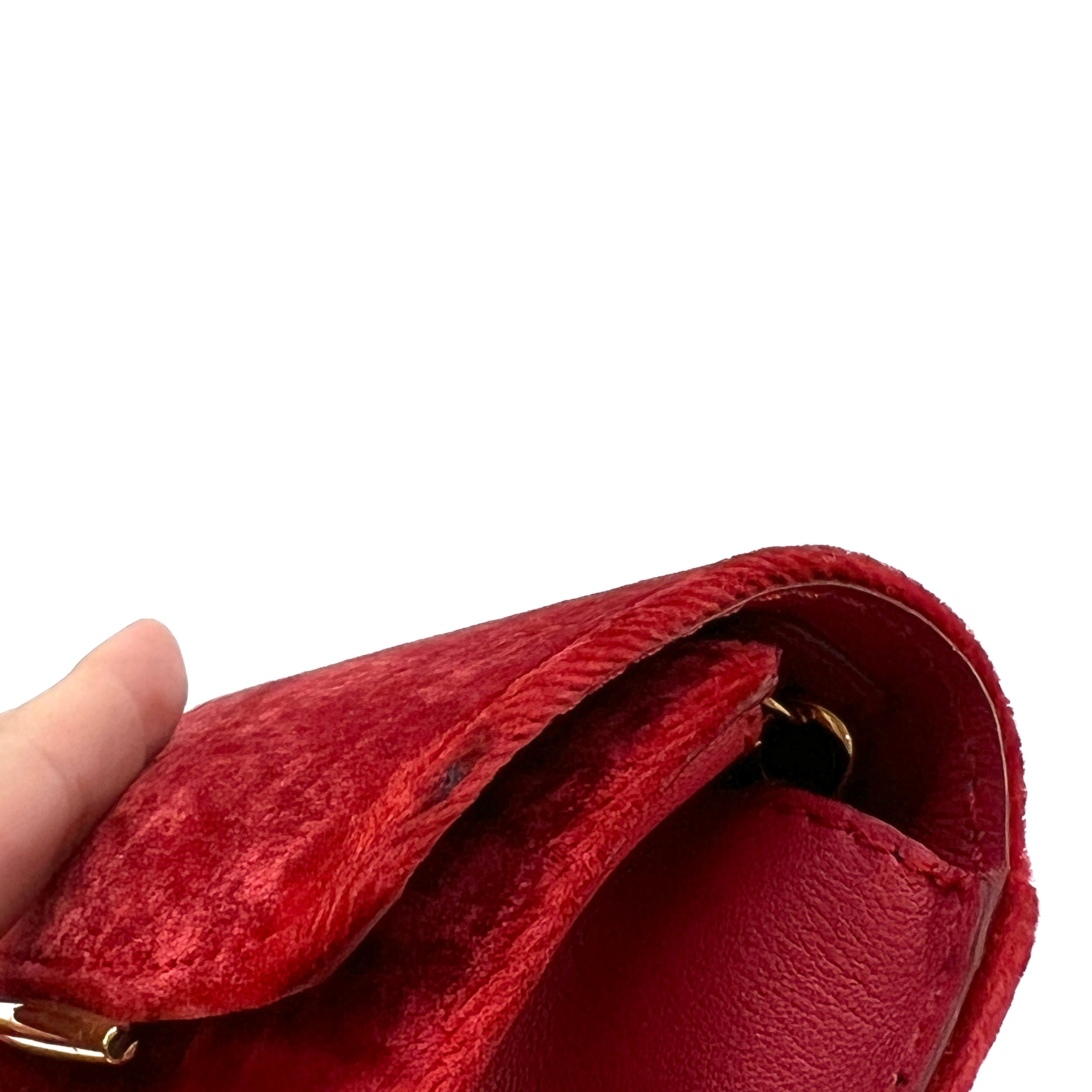 Tyler Ellis Mini Crossbody Bag Red [Guaranteed Authentic]