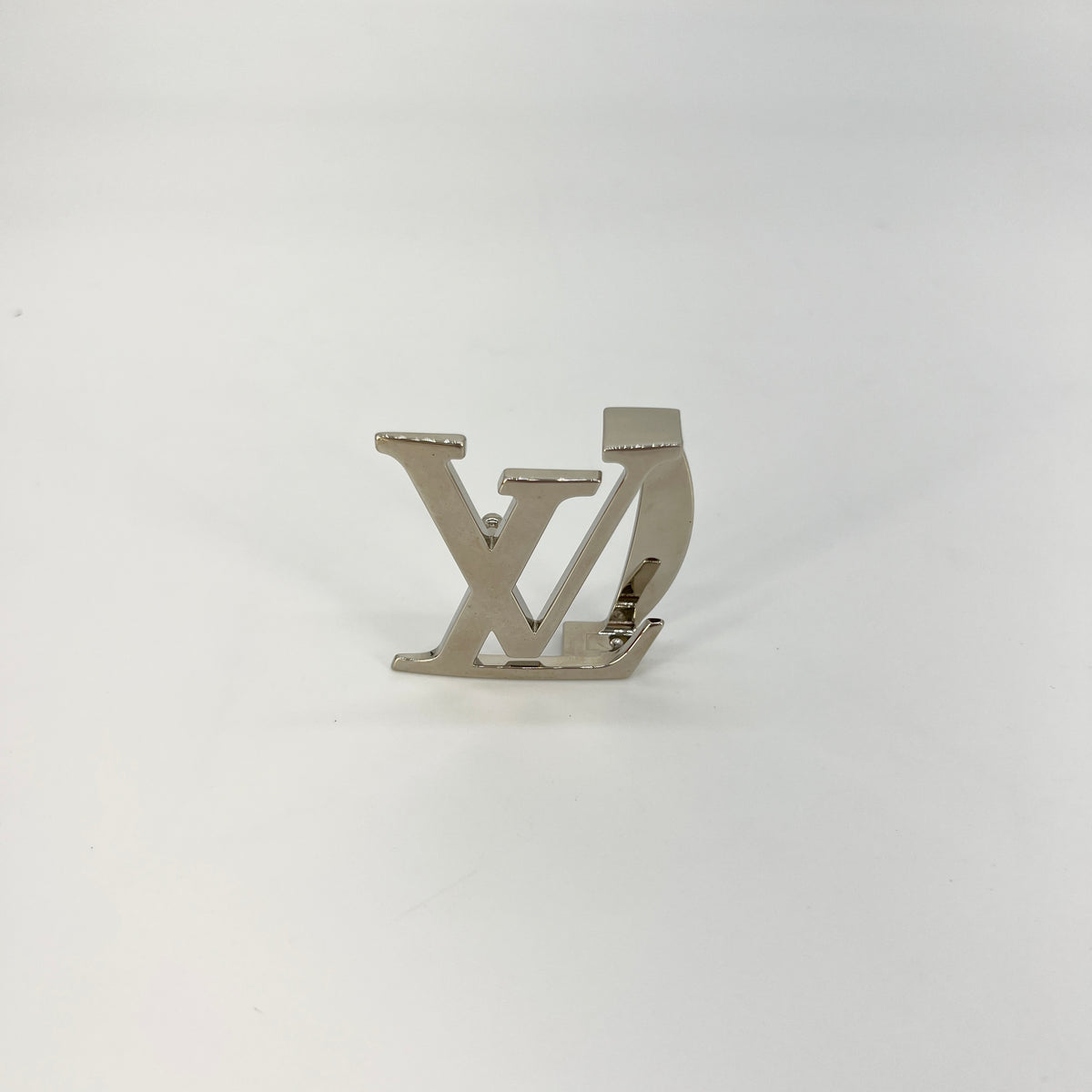 Louis Vuitton LV Buckle Silver [Guaranteed Authentic]