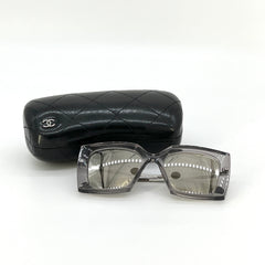 CHANEL 2019 Mirror Oversized Square Sunglasses Style 6051 [Guaranteed Authentic]