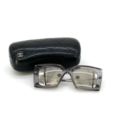 CHANEL 2019 Mirror Oversized Square Sunglasses Style 6051 [Guaranteed Authentic]