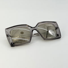 CHANEL 2019 Mirror Oversized Square Sunglasses Style 6051 [Guaranteed Authentic]