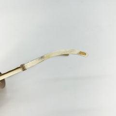 까르띠에 Vintage Bubinga 선글라스 Glasses gold Frame #2822546 [Guaranteed 진품]