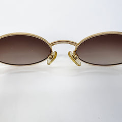까르띠에 Vintage Bubinga 선글라스 Glasses gold Frame #2822546 [Guaranteed 진품]