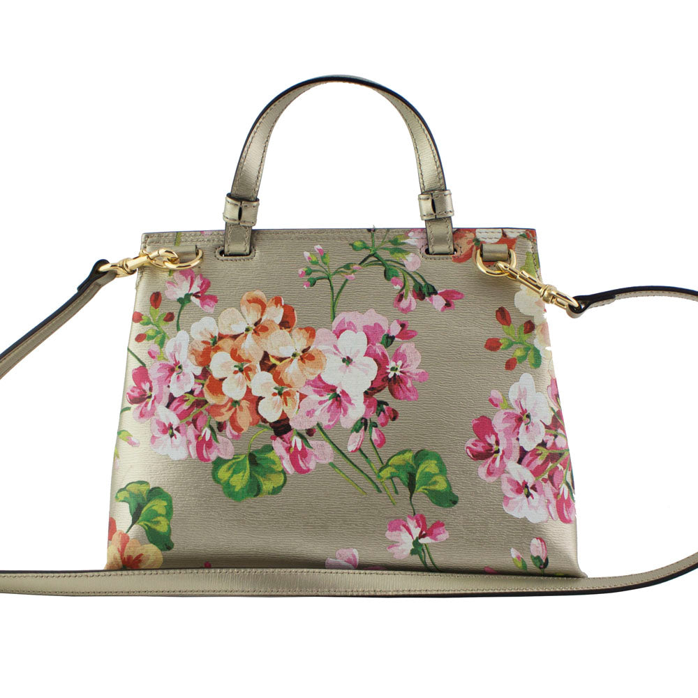 Brand new Gucci Bamboo Daily Blooms top handle bag